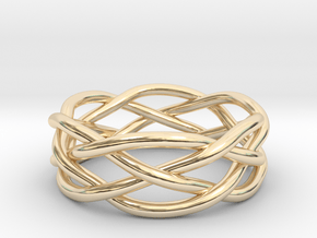 Dreamweaver Ring (Size 10.5) in 14K Yellow Gold