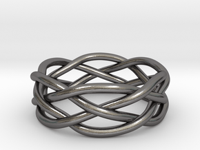 Dreamweaver Ring (Size 11) in Polished Nickel Steel