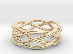Dreamweaver Ring (Size 11.5) in 14K Yellow Gold