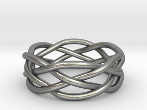 Dreamweaver Ring (Size 12.5) in Natural Silver
