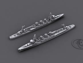 IJN CL Kuma [1941] in White Natural Versatile Plastic: 1:1800