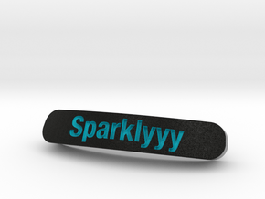 Sparklyyy Nameplate for SteelSeries Rival in Full Color Sandstone