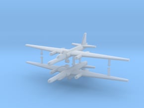 1/700 U-2S Reconnaissance Aircraft Variants (x2) in Tan Fine Detail Plastic