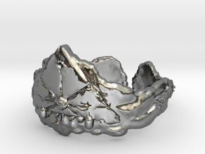 Cloud Ships Lightning, Ring Size 6 in Polished Silver