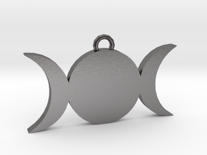 Tripple-Moon in Polished Nickel Steel