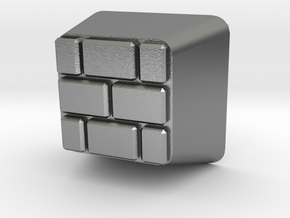 Brick Block Cherry MX Keycap in Natural Silver