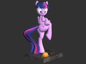 My Little Pony - Eeek! Twilight 20cm in Full Color Sandstone