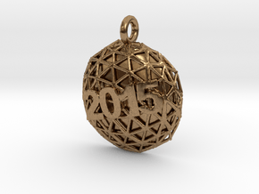 New Year Ball 2015 in Natural Brass