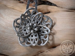 Blossom #3 in Polished Bronzed Silver Steel