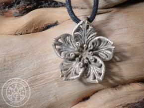Blossom #5 in Polished Bronzed Silver Steel