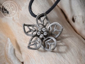 Blossom #7 in Polished Bronzed Silver Steel