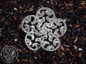 Blossom #8 in Polished Silver