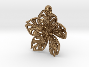 Blossom #5 in Natural Brass