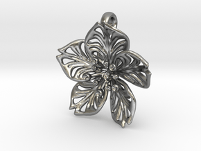 Blossom #5 in Natural Silver