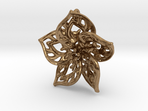 Blossom #6 in Natural Brass