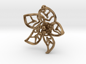 Blossom #7 in Natural Brass