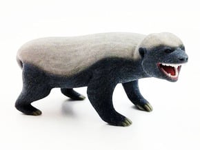 Honey Badger Doesn't Give a Crap in Full Color Sandstone