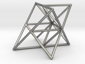 Rod Merkaba Supports OpenBase 2cm in Natural Silver