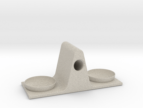 Eyeglass Stand in Natural Sandstone