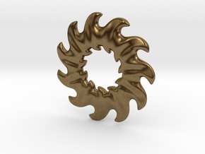 O-waves 11 - 2cm in Natural Bronze