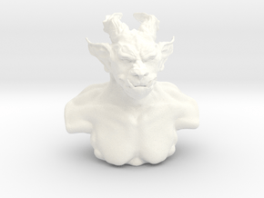 Troll bust in White Processed Versatile Plastic