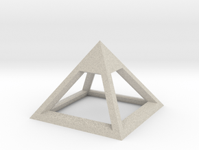 Pyramid Mike 3cm in Natural Sandstone