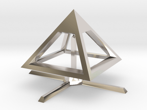 Pyramid Mike B 4cm in Platinum