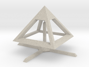 Pyramid Mike B 4cm in Natural Sandstone