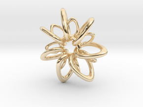 RingStar 7 points - 5cm in 14K Yellow Gold