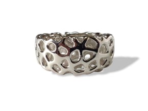 CORALLO ring in Polished Silver: 7 / 54
