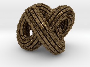 Torus knot in Natural Bronze