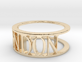 Typo LONDON Ring (Size 8) in 14K Yellow Gold