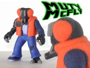 Muty McFly Parody Figure (Colored Sandstone) in Full Color Sandstone