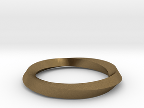 Mobius Wedding Ring-Size 5, multiple sizes listed in Natural Bronze