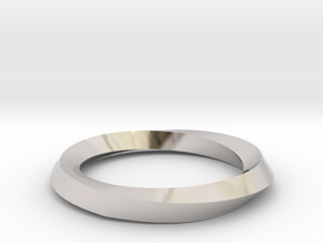 Mobius Wedding Ring-Size 5, multiple sizes listed in Platinum