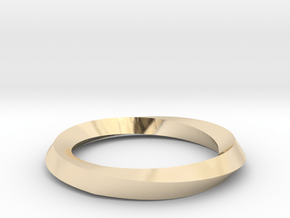 Mobius Wedding Ring-Size 5, multiple sizes listed in 14K Yellow Gold