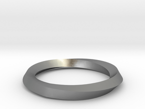 Mobius Wedding Ring-Size 6 in Natural Silver