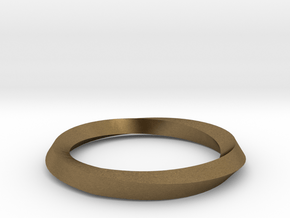 Mobius Wedding Ring-Size 7 in Natural Bronze