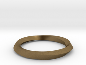 Mobius Wedding Ring-Size 8 in Natural Bronze