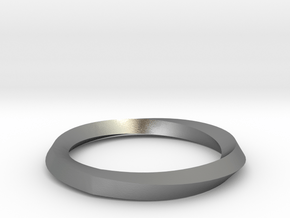 Mobius Wedding Ring-Size 8 in Natural Silver