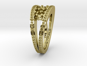 Split Ring in 18k Gold