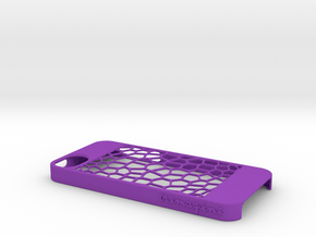 Honeycomb in Purple Processed Versatile Plastic