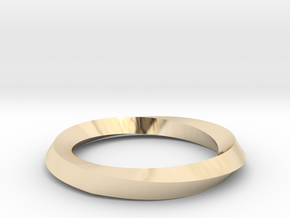 Mobius Wedding Ring-Size 5- in 14K Yellow Gold