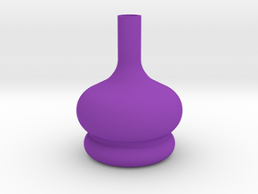 Vase with heart in Purple Processed Versatile Plastic