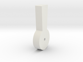 British Toggle in White Natural Versatile Plastic