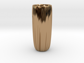 Vase 9 in Polished Brass