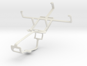 Controller mount for Xbox One & Yezz Andy A3.5EP in White Natural Versatile Plastic