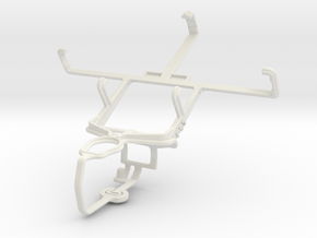 Controller mount for PS3 & Yezz Andy A4E in White Natural Versatile Plastic
