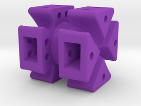 Dice66 in Purple Processed Versatile Plastic