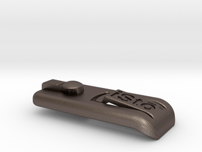 iStō® Clip (iSto) in Polished Bronzed Silver Steel